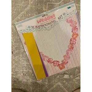 Wedding Scrapbooking Kit 12x12 Acid Free Lignin Free Makes 8 Pages New